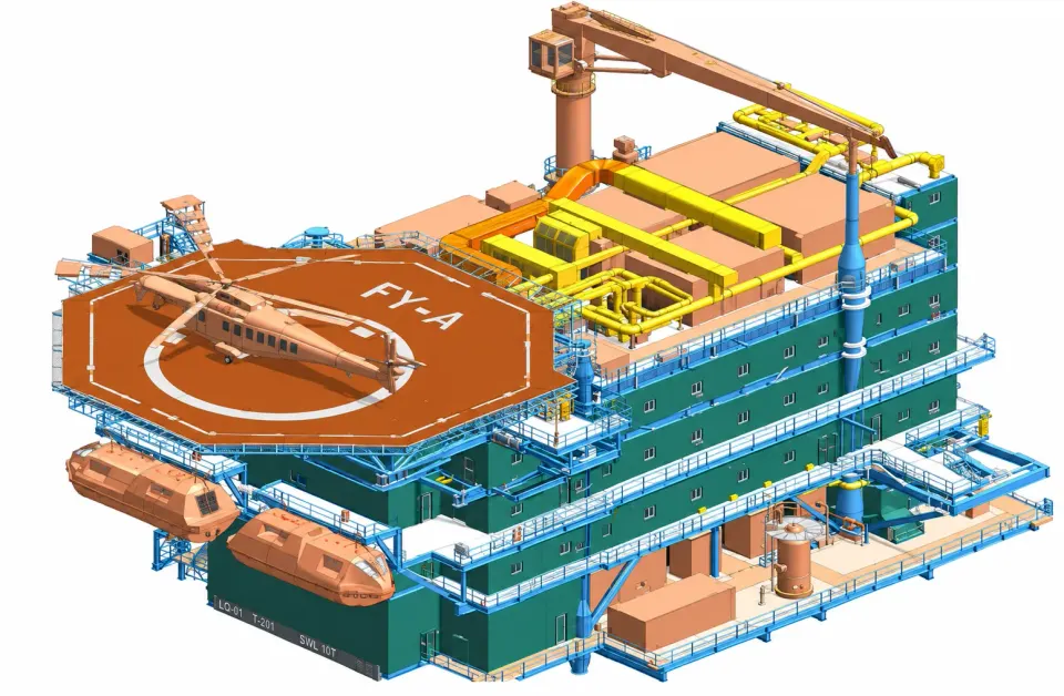 FY-A LQ Platform Project: project photograph