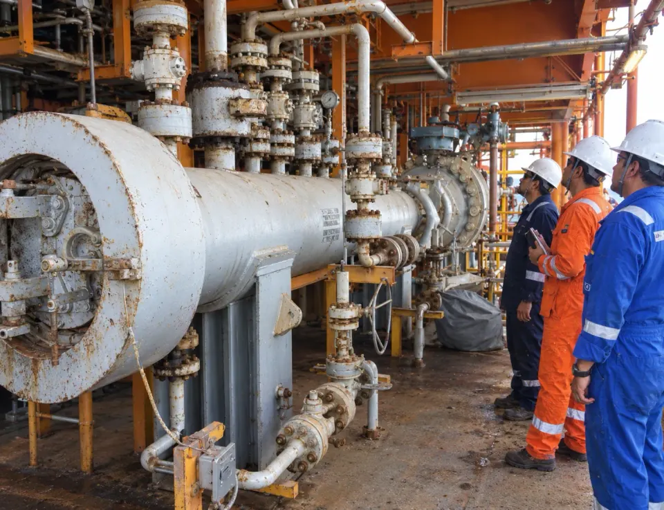 Salman Gas Revamping Project: project photograph
